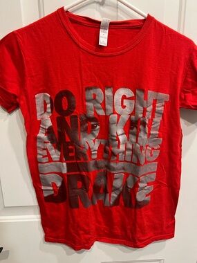 Red drake concert tee
